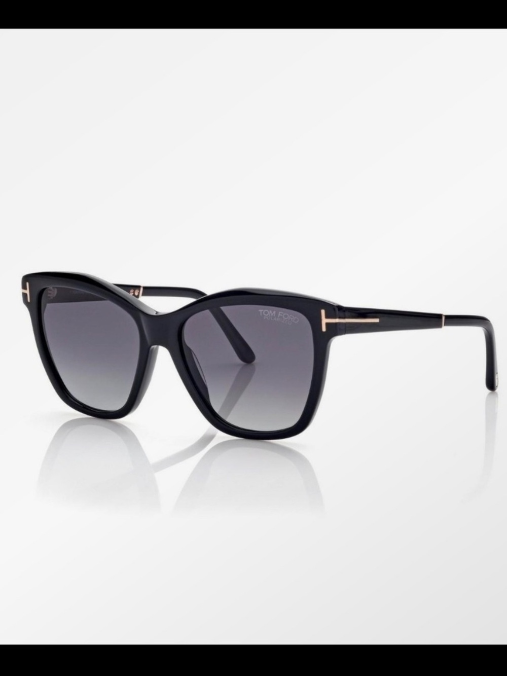 LOW START Tom Ford Polarized LUCIA Cat Eye Sunglasses FULL INCLUSION - Picture 3 of 11